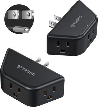 Amazon Canada Deals: Save 36% on TROND 2 Pack Multi Plug Outlet Extender, Wall Outlet Splitter with 3 Way Plug + More