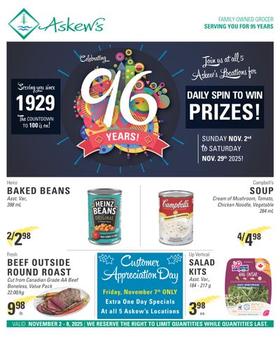 Askews Foods Flyer November 2 to 8