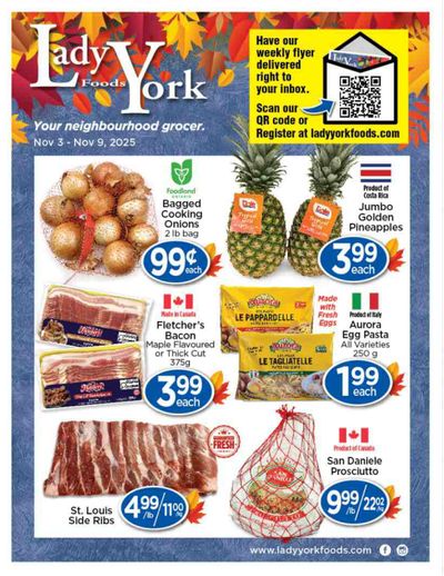 Lady York Foods Flyer November 3 to 9
