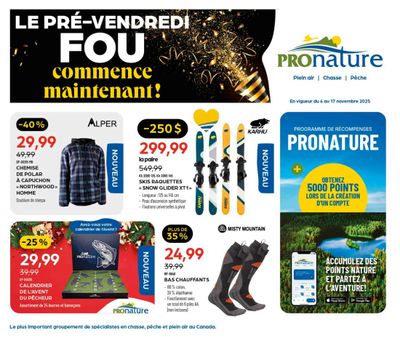 Pronature Flyer November 4 to 17