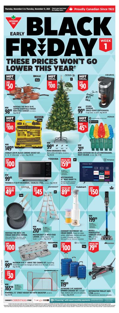 Canadian Tire (ON) Flyer November 6 to 13