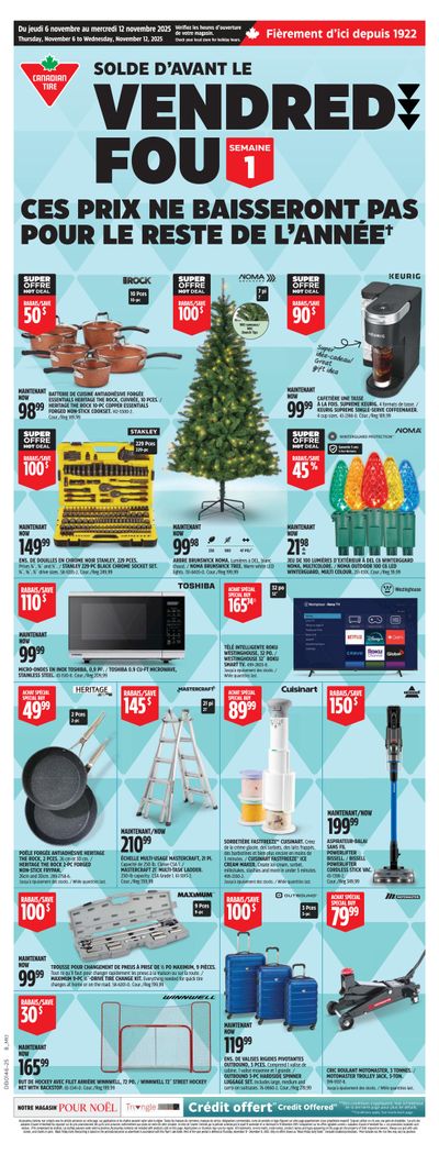 Canadian Tire (QC) Flyer November 6 to 12