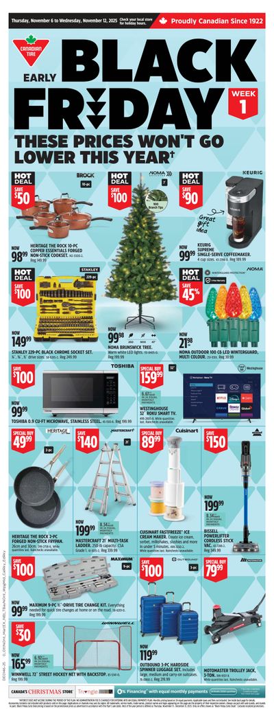 Canadian Tire (Atlantic) Flyer November 6 to 12