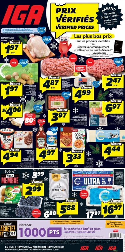 IGA (QC) Flyer November 6 to 12