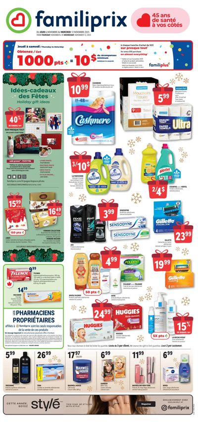 Familiprix Flyer November 6 to 12