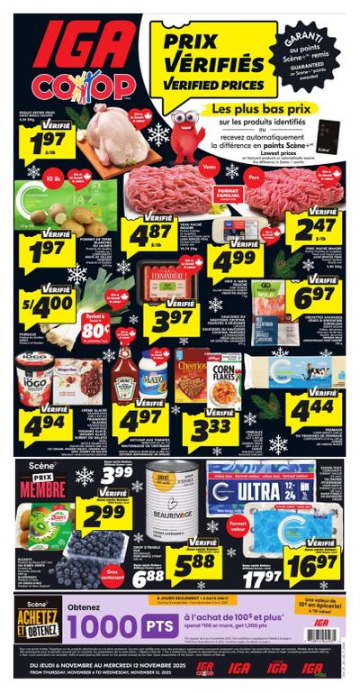 IGA (NB) Flyer November 6 to 12