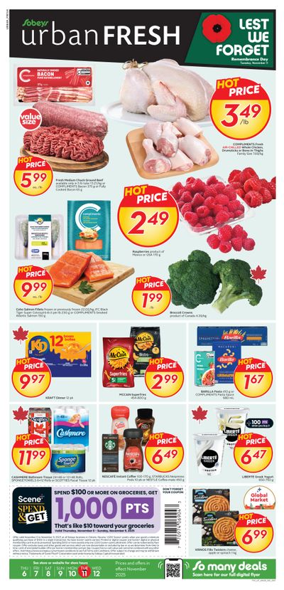 Sobeys Urban Fresh Flyer November 6 to 12