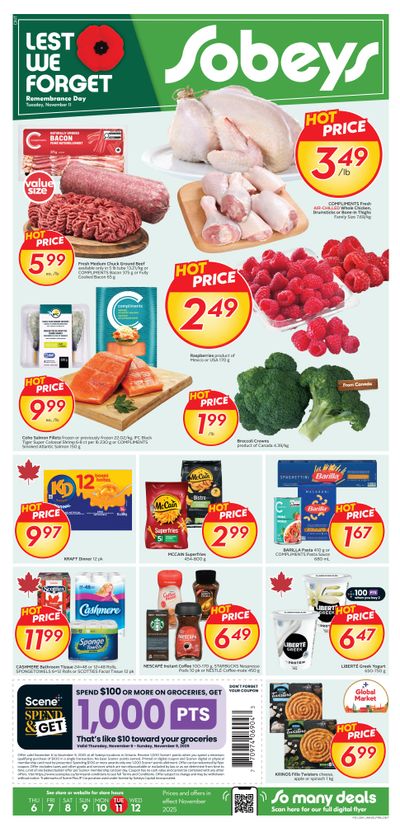 Sobeys (ON) Flyer November 6 to 12