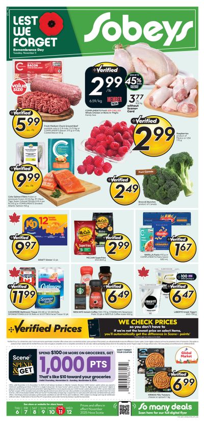 Sobeys (Atlantic) Flyer November 6 to 12