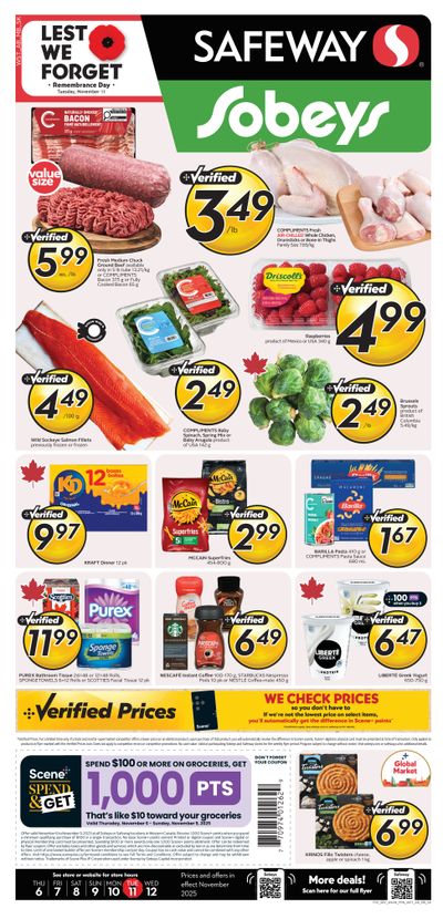 Sobeys/Safeway (AB) Flyer November 6 to 12
