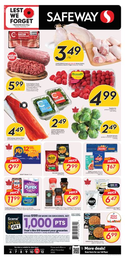 Safeway (BC) Flyer November 6 to 12