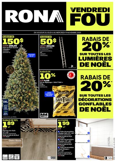 Rona & Rona+ (QC) Flyer November 6 to 19