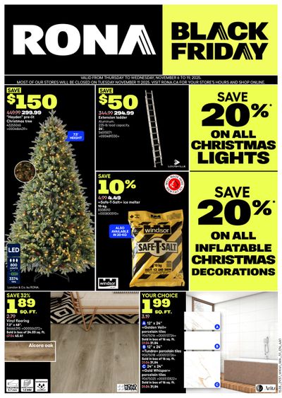 Rona & Rona+ (Atlantic) Flyer November 6 to 19