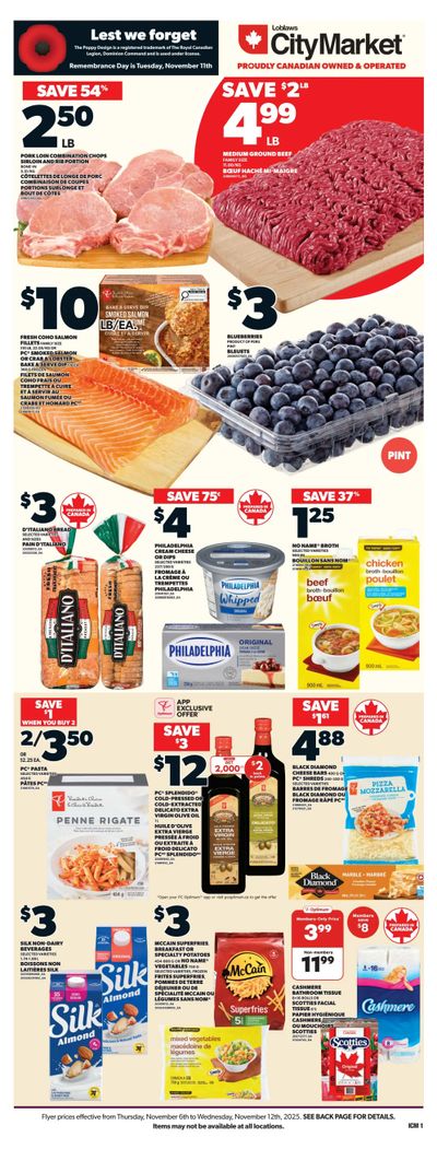 Loblaws City Market (ON) Flyer November 6 to 12