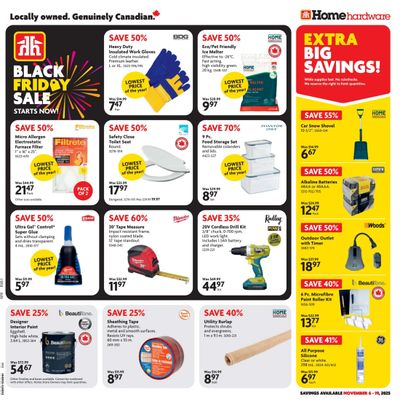 Home Hardware (BC) Flyer November 6 to 19