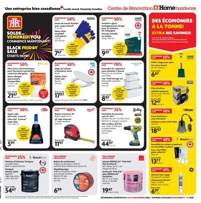 Home Hardware Building Centre (QC) Flyer November 6 to 19