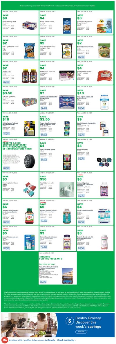 Costco (BC, AB, SK & MB) Weekly Savings June 22 to 28