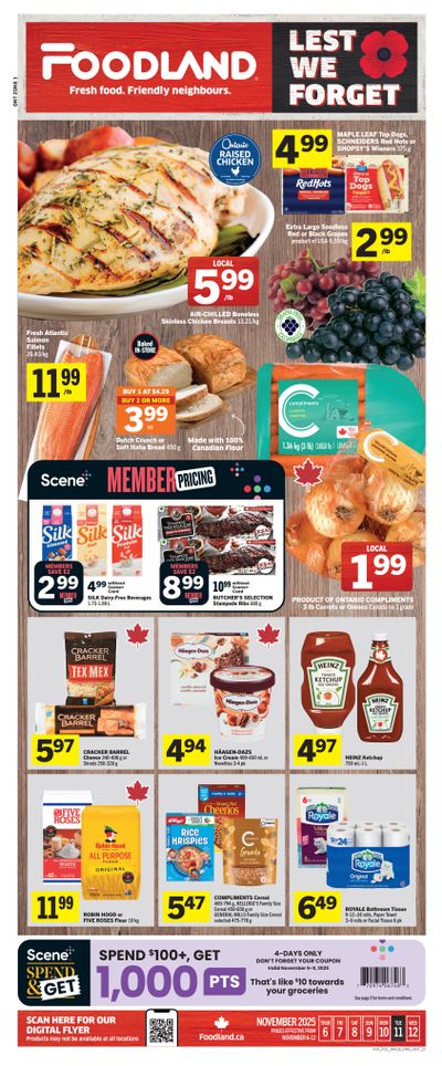 Foodland (ON) Flyer November 6 to 12