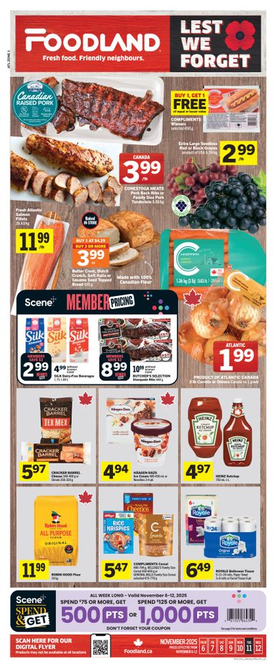 Foodland (Atlantic) Flyer November 6 to 12