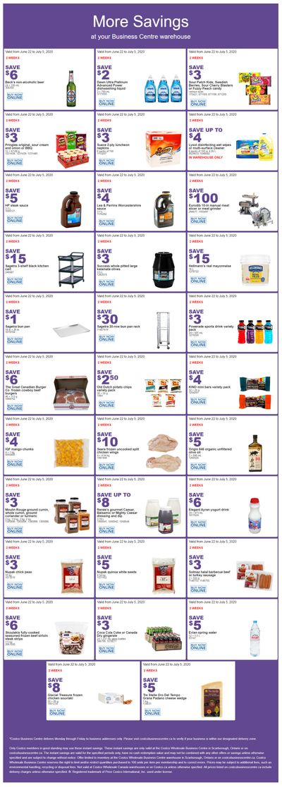 Costco Business Centre (Scarborough, ON) Instant Savings Flyer June 22 to July 5