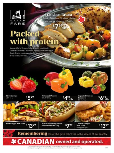 Urban Fare Flyer November 6 to 12