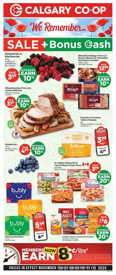 Calgary Co-op Flyer November 6 to 12