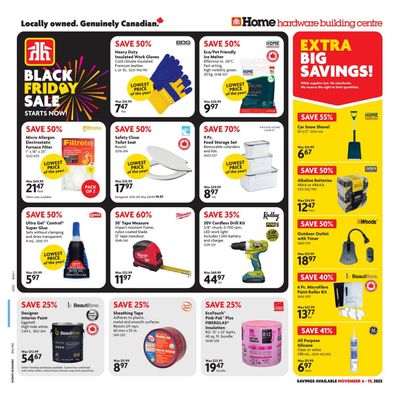 Home Hardware Building Centre (Atlantic) Flyer November 6 to 19