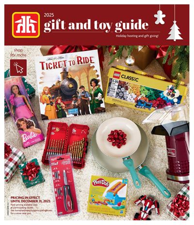 Home Hardware (Atlantic) Gift And Toy Guide November 6 to December 31
