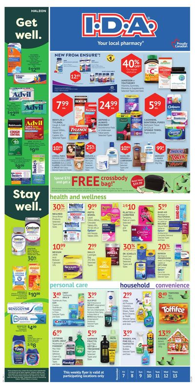 I.D.A. Flyer November 7 to 13