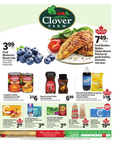 Clover Farm (Atlantic) Flyer November 6 to 12