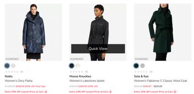 Sporting Life Canada: 25-50% off Outerwear + Extra 10% off Clearance Outerwear + More