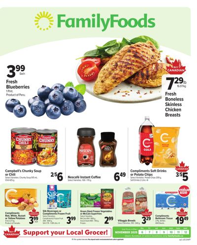 Family Foods Flyer November 6 to 12