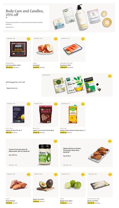 Whole Foods Market (West) Flyer November 5 to 11