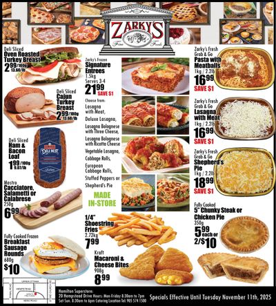 Zarky's Flyer November 5 to 11
