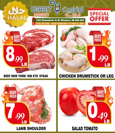 Ugarit Market Flyer November 4 to 10