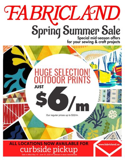 Fabricland (ON) Flyer June 19 to 30