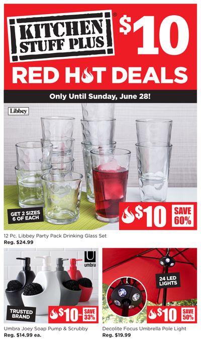 Kitchen Stuff Plus Red Hot Deals Flyer June 22 to 28