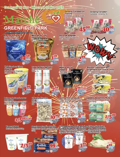 Marche C&T (Greenfield Park) Flyer November 6 to 12