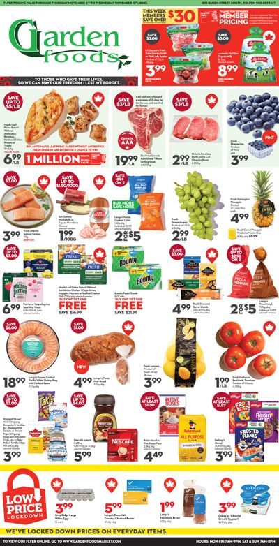 Garden Foods Flyer November 6 to 12