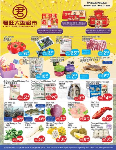 Kings Fair Supermarket Flyer November 6 to 12