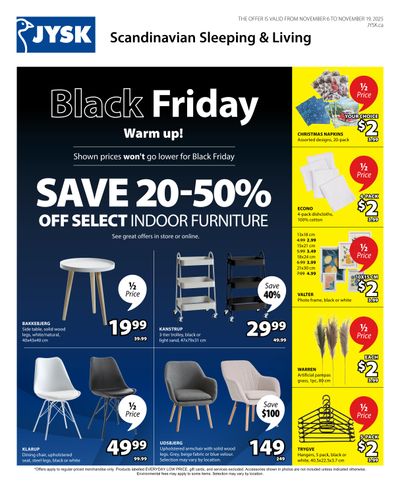 JYSK Flyer November 6 to 19