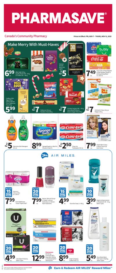 Pharmasave (West) Flyer November 7 to 13