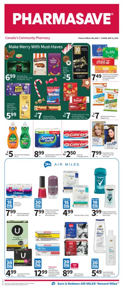 Pharmasave (ON) Flyer November 7 to 13