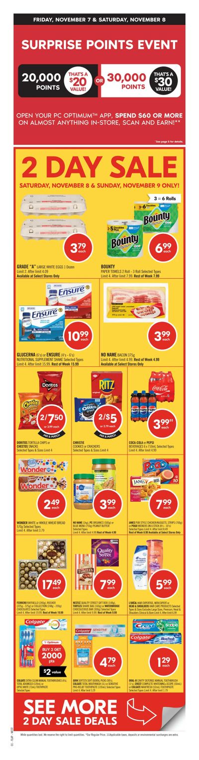 Shoppers Drug Mart (West) Flyer November 8 to 13