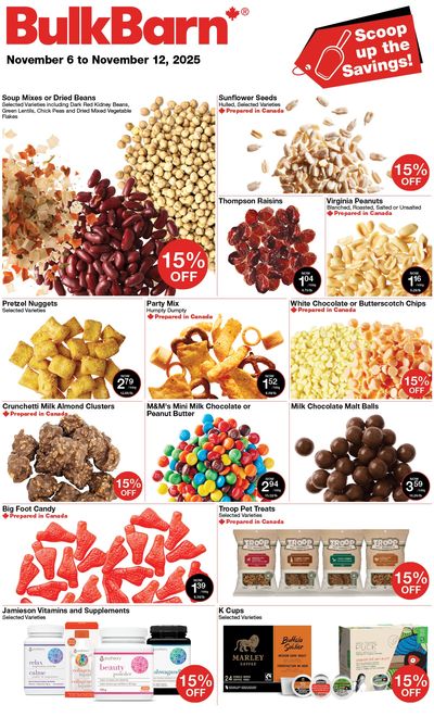 Bulk Barn Flyer November 6 to 12
