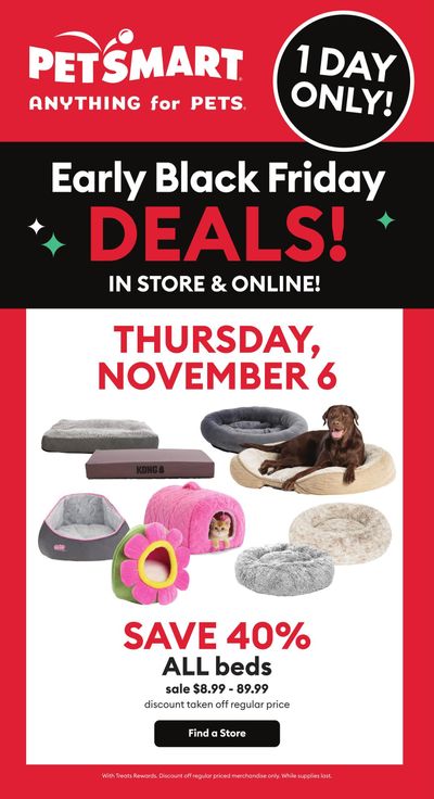 PetSmart Flyer November 6 to 19