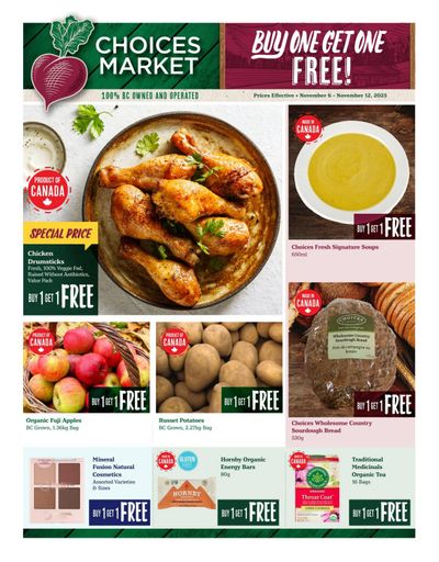 Choices Market Flyer November 6 to 12
