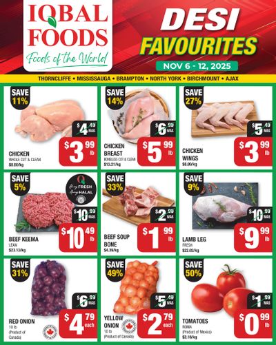 Iqbal Foods Flyer November 6 to 12