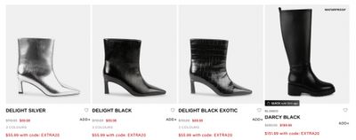 Steve Madden Canada: Extra 20% off Sale with Promo Code