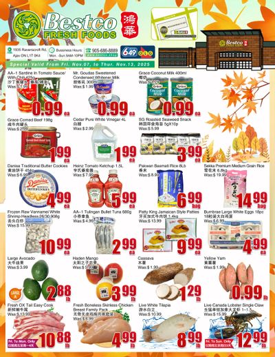 BestCo Food Mart (Ajax) Flyer November 7 to 13